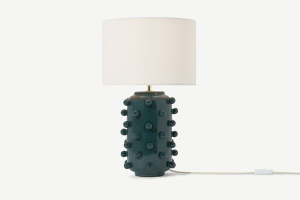 Bobble Tischlampe, Blaugruen - MADE.com