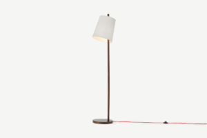 Sveinn Stehlampe, Grau und Weiss - MADE.com